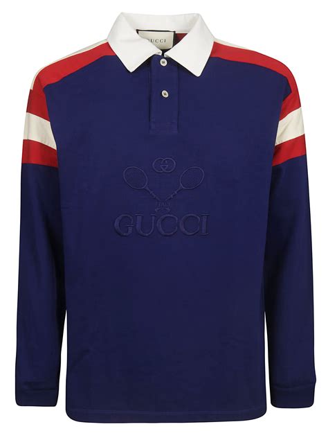 gucci long sleeve men|Gucci long sleeve polo shirt.